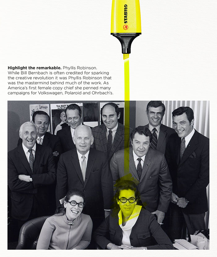 Highlight the Remarkable - Phyllis Robinson