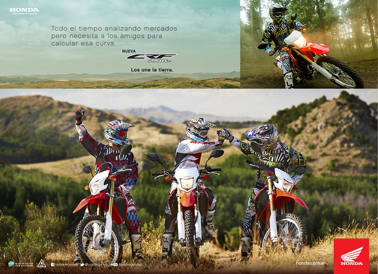 Campaña Honda CRF 250L - La tierra los une