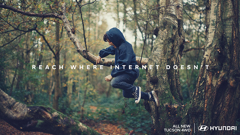 Campaña Hyundai - Reach Where Internet Doesnt