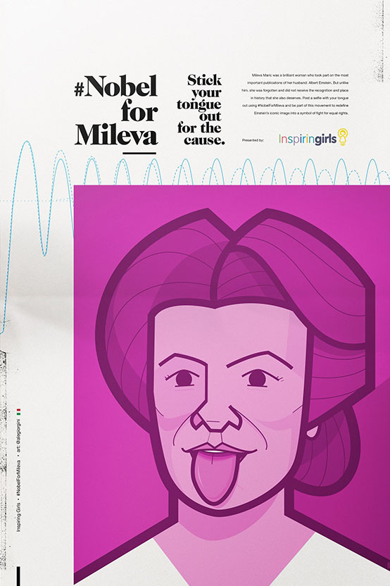 Campaña Inspiring Girls - Nobel For Mileva
