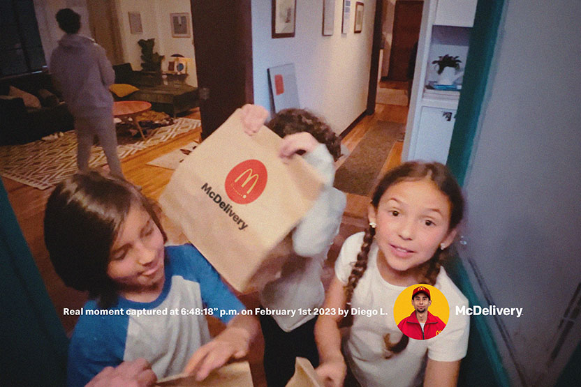 Campaña McDonald's - McDelivery