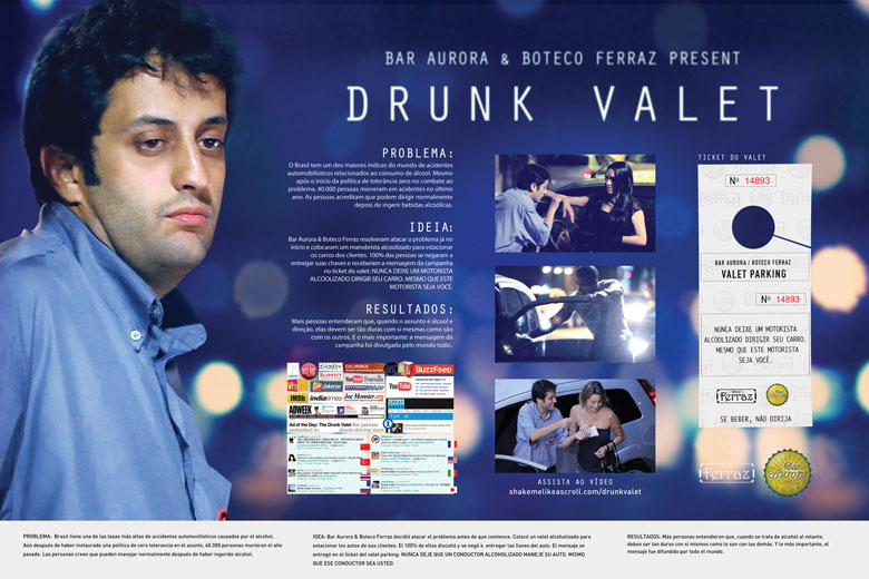 Drunk valet 