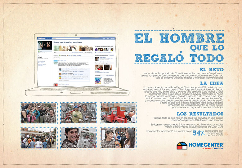 El hombre que lo regaló todo 