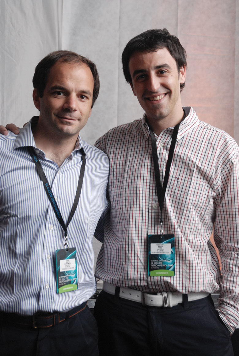 Eugenio Figueroa y Damián Macera, encargados de brindar el primer Workshop de El Ojo 2011