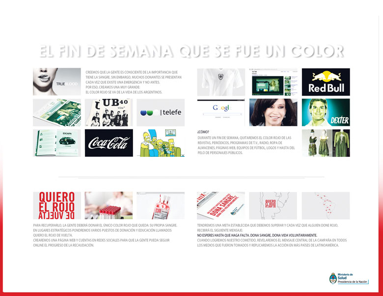 El fin de semana que se fue un color