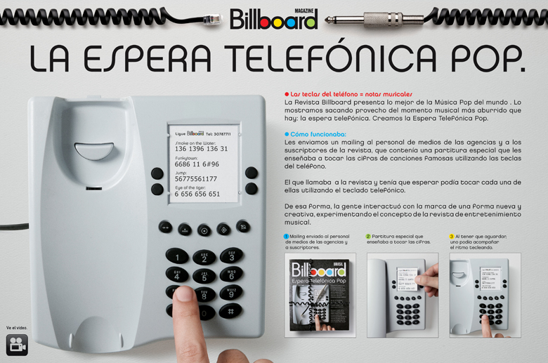 La espera telefónica pop