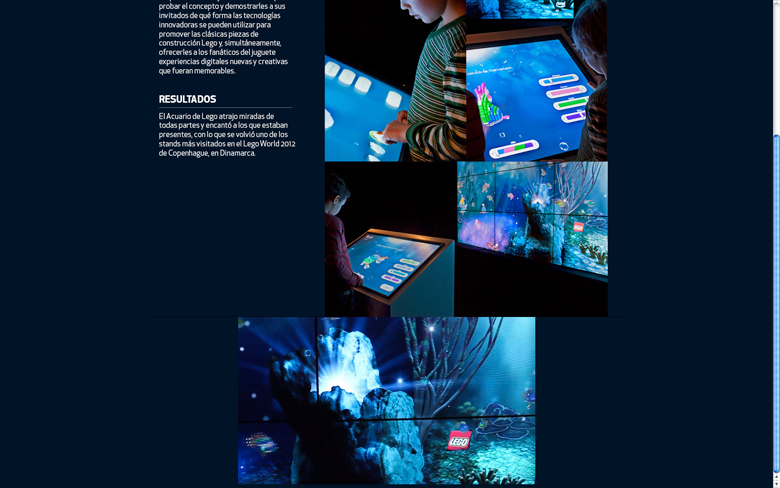 Aquário virtual lego