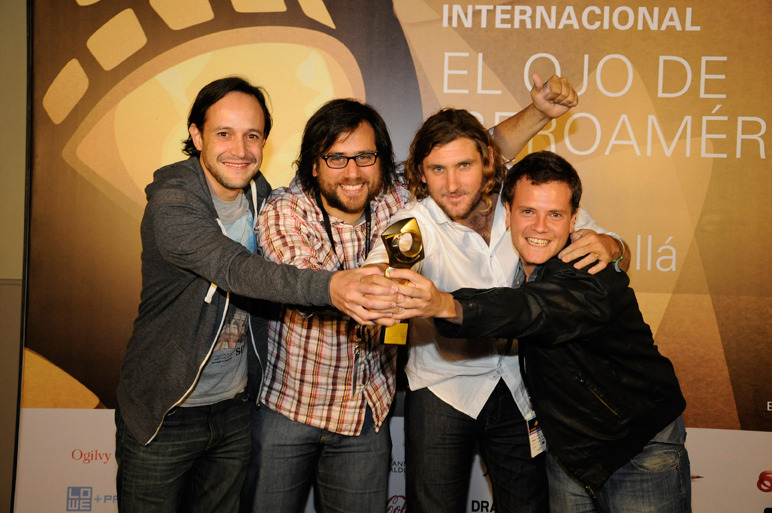 Mauricio Clavijo, Diego Robino, Guilleremo Rocamora y Javier Palleiro