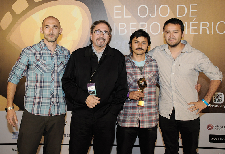 Claudio Campistó, Eduardo Fernández, Vítcor Araneda y Cristian Ulloa