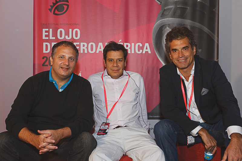 Santiago Keller Sarmiento, Facundo Manes y Lolo Longinotti
