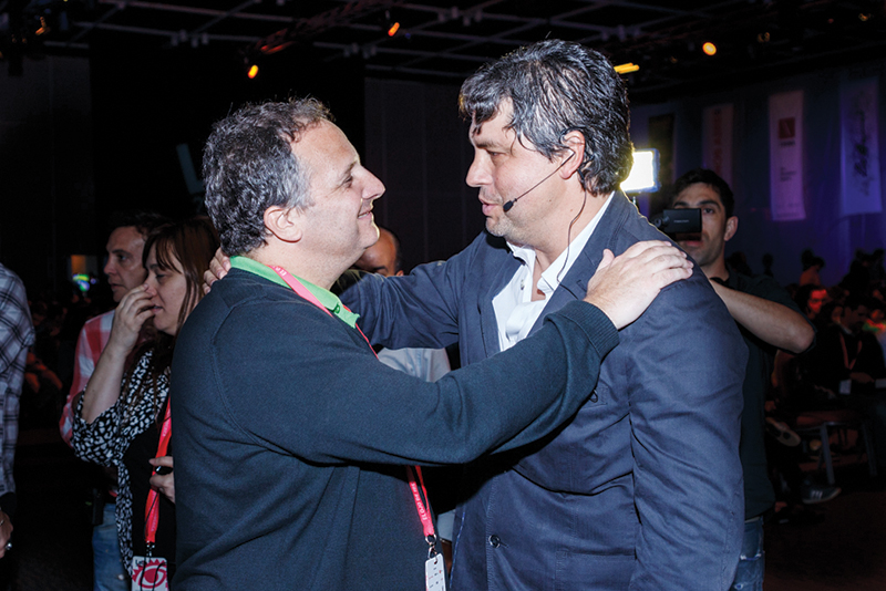 Santiago Keller Sarmiento y Juan Carlos Ortiz