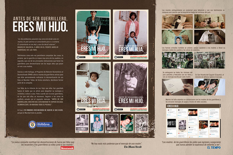Eres mi hijo - Oro El Tercer Ojo, Oro El Ojo Directo, Oro El Ojo Eficacia