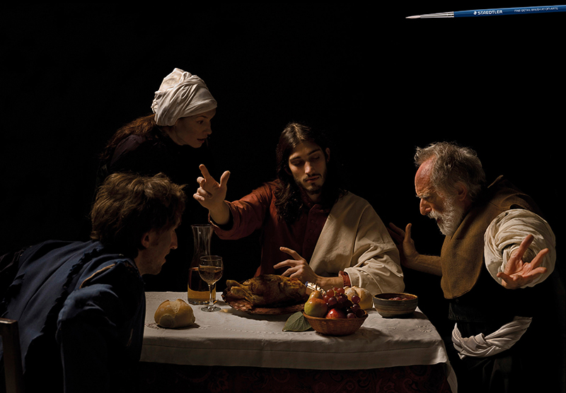 Campaña Pinceles 1 - Oro El Ojo Producción Gráfica