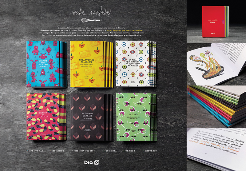 Recetas noveladas - Oro El Ojo Design
