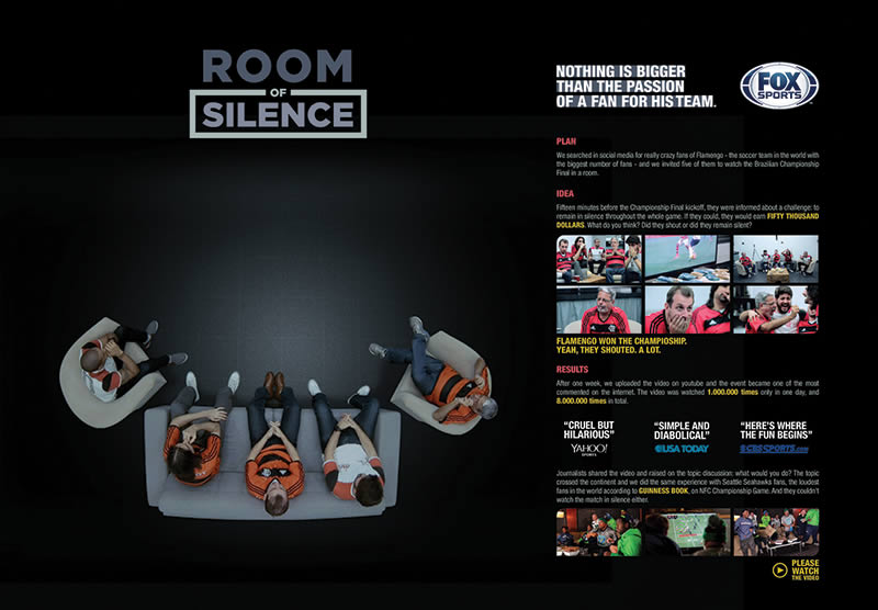 The silence room - Oro El Ojo Sports