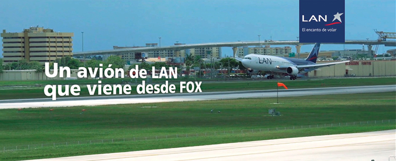 Primer vuelo entre canales