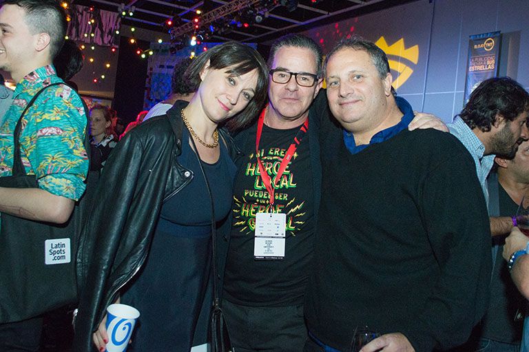 Eva Santos, Luis Miguel Messianu y Santiago Keller Sarmiento