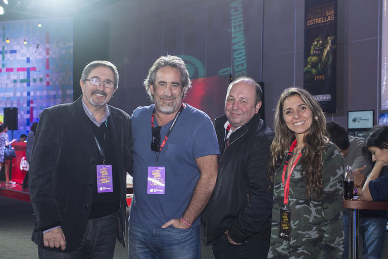 Eduardo Fernández, Rodrigo Figueroa Reyes y Dominique Sarries