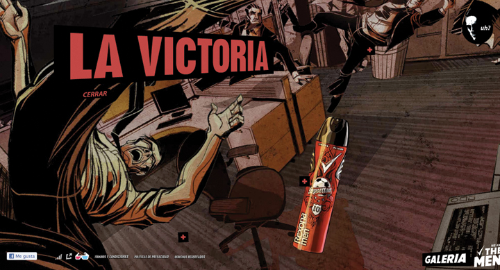 Website Slang - Rexona for Men