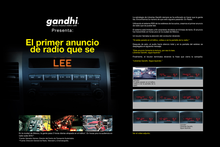 Campaña Librerías Gandhi