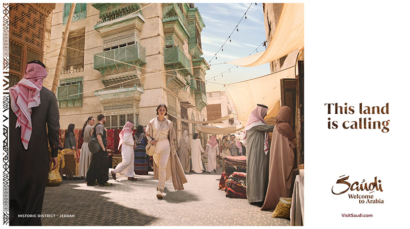 Campaña Saudi Tourism - This Land is Calling