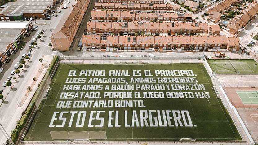 Campaña Cadena SER - El Larguero a cal
