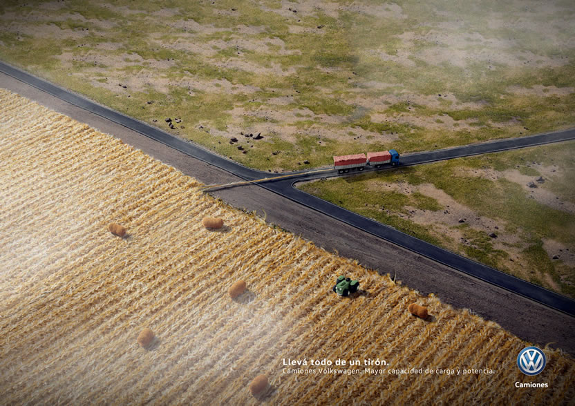 Campaña Camiones Volkswagen - Tejidos