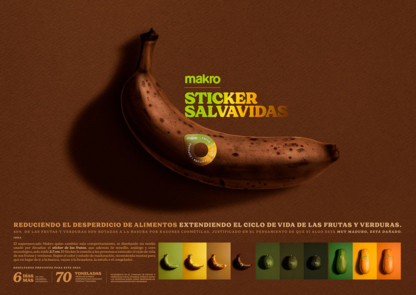 Campaña Makro - Sticker Salva-Vidas