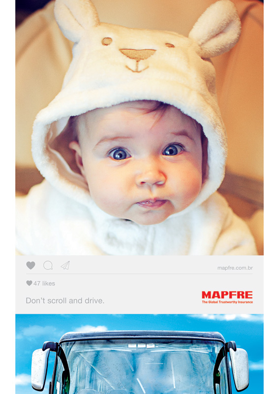 Campaña MAPFRE - Dont scroll and drive