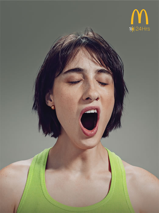 Campaña McDonalds - Bostezos