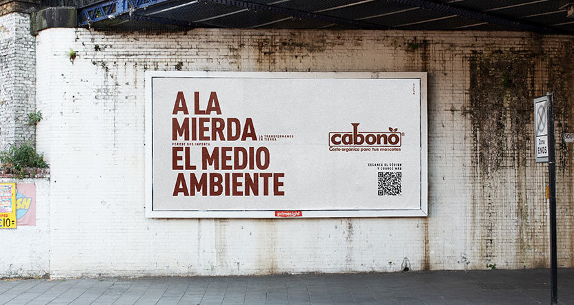 Campaña Vía Pública Cabono - Mierda