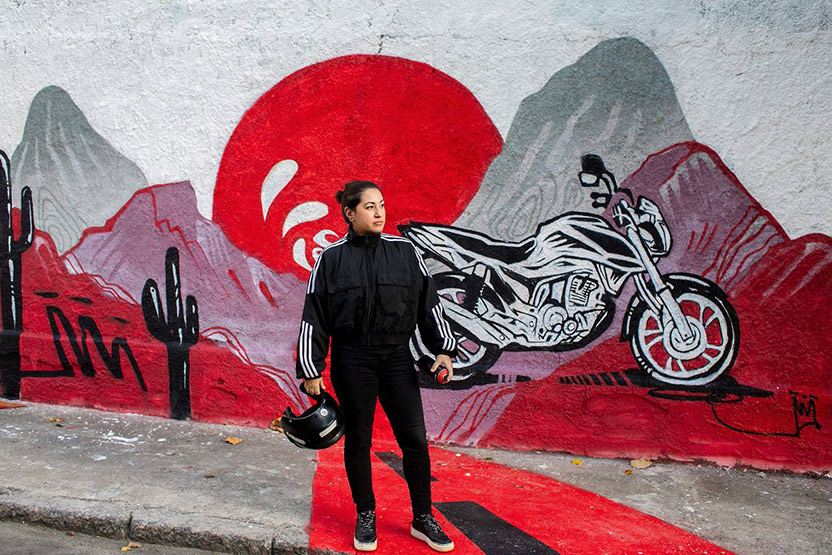 Campaña Honda Motos - Murais da Liberdade