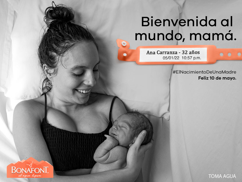 Campaña Danone - El nacimiento de una madre