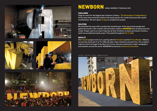 Newborn Monument