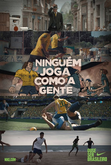 Ninguém joga como a gente - Atrevete a ser Brasileño