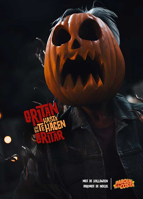 Campaña Parque de la costa - Gritan hasta los que te hacen gritar