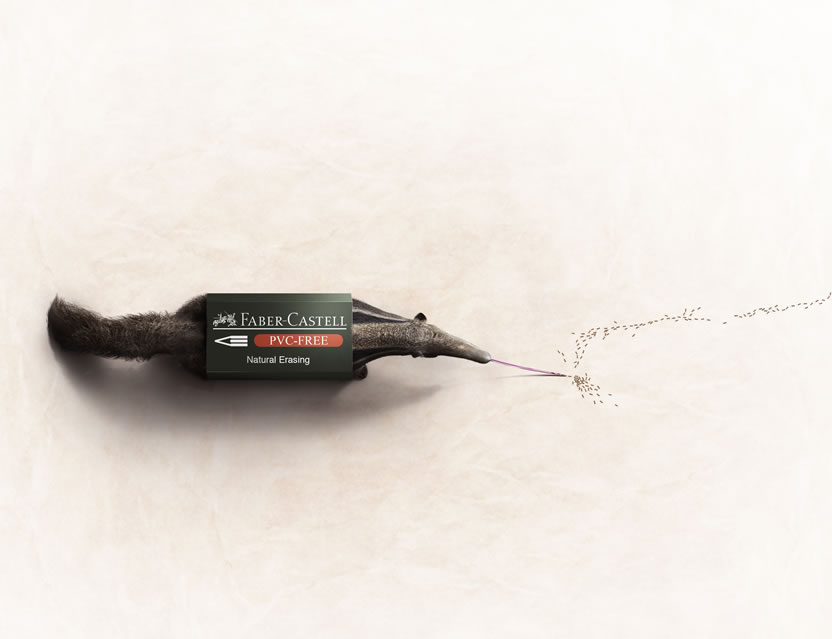 Campaña Faber Castell - Natural Erasing