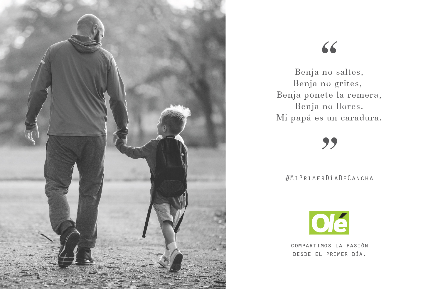 Campaña Olé - Primer Día