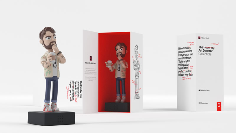 The Hovering Art Director Action Figure