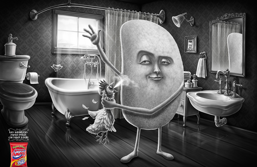 Campaña Super Ricas - Papas con Pollo