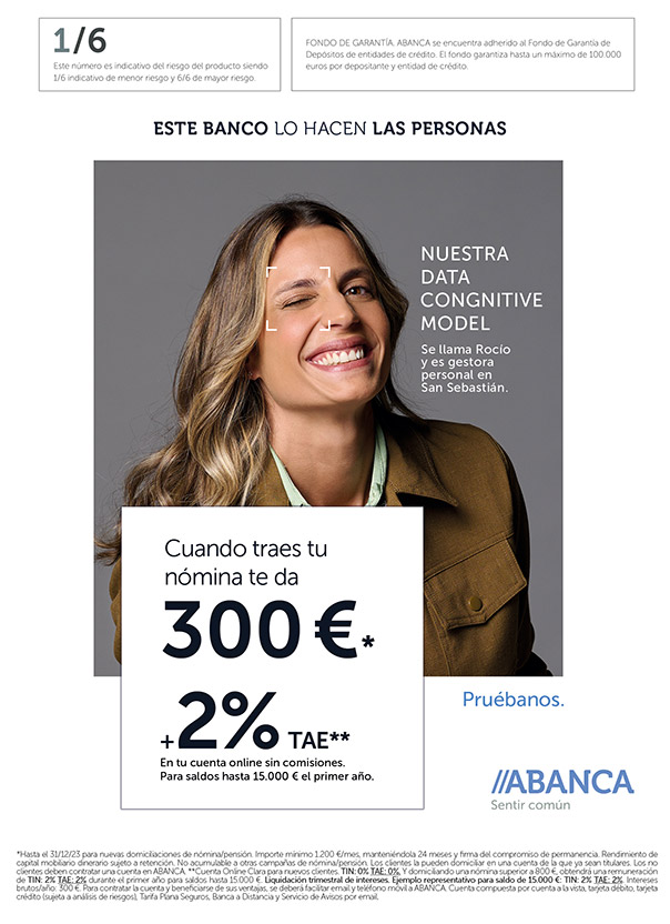 Campaña ABANCA - Este banco lo hacen las personas