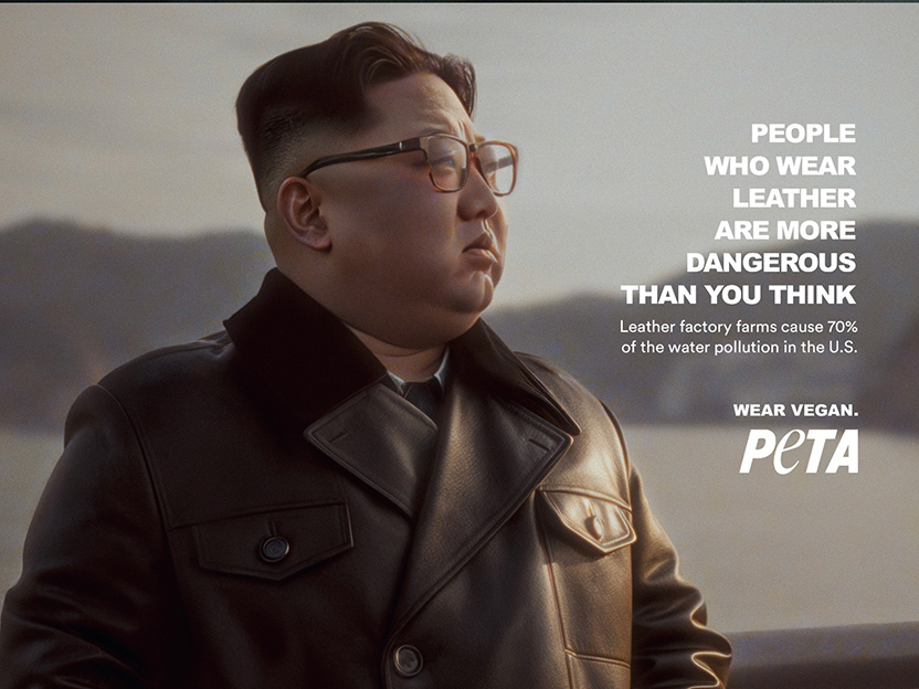 Campaña PETA - Dangerous Leathers