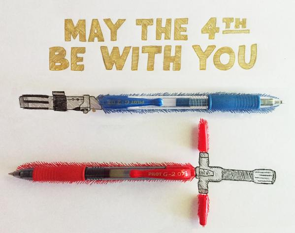 Pilot Pen - Star Wars Day