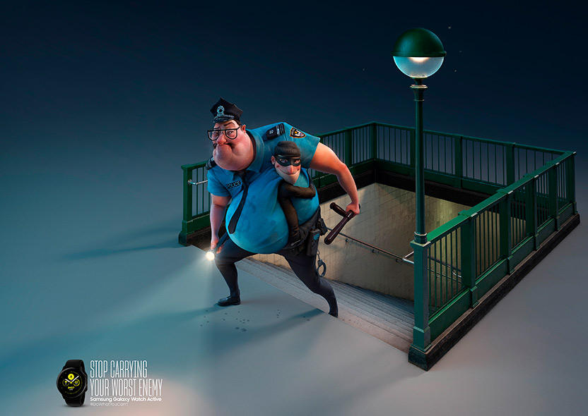 Police and thief