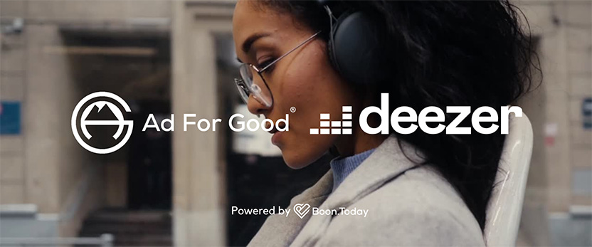 Deezer y Ad For Good