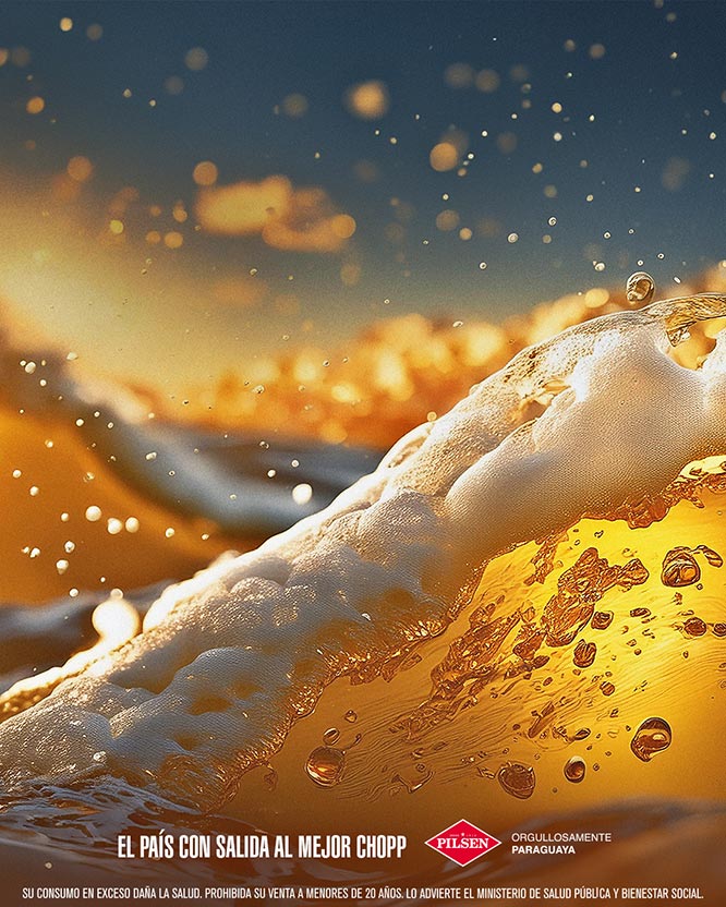 Campaña Pilsen - El país con salida al mejor Chopp Print