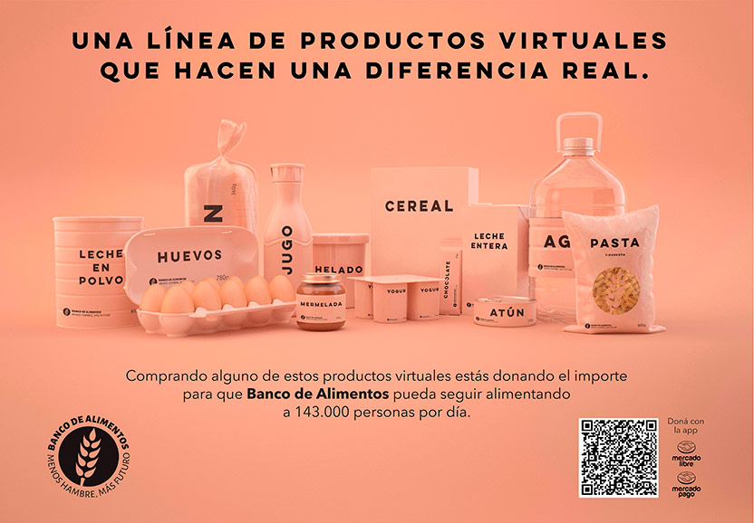 Campaña Banco De Alimentos - Productos virtuales (El Ojo 2020)