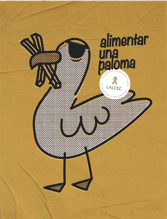 Alimentar una paloma