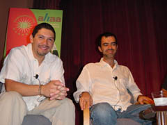 Aldo Quevedo y Paco Olavarrieta