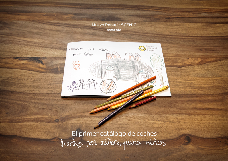 Campaña Renault - El primer catálogo para niños, hecho por niños
